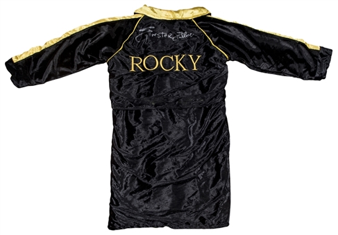 Sylvester Stallone Signed Rocky Robe (Beckett)